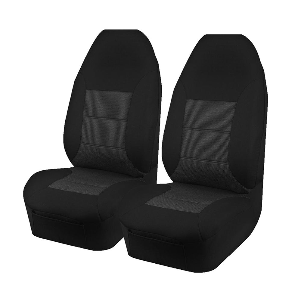 Universal Premium Front Seat Covers Size 60/25 | Black | Auzzi Store