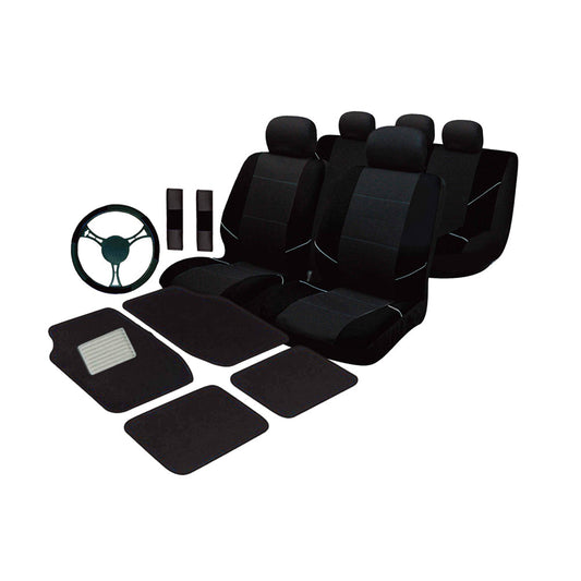 Universal Ultimate Car Accessories Value Pack  - Black | Auzzi Store