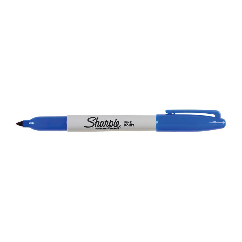 SHARPIE Fine Point Permanent Marker Blu Box of 12