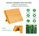 Natural Bamboo Magnetic Knife Block Holder with Strong Magnets for Home Kitchen Storage & Organisation – view 4