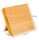 Natural Bamboo Magnetic Knife Block Holder with Strong Magnets for Home Kitchen Storage & Organisation – view 5