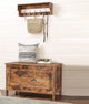 Wooden Sturdy Entryway Storage Bench with Safety Hinge – view 7