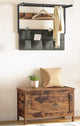 Wooden Sturdy Entryway Storage Bench with Safety Hinge – view 8