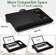 Portable Laptop Desk with Device Ledge, Mouse Pad and Phone Holder for Home Office (Black, 40cm) – view 3