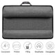 Portable Laptop Desk with Device Ledge, Mouse Pad and Phone Holder for Home Office (Black, 40cm) – view 7