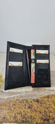 Leather Phone Wallet - Black – view 2
