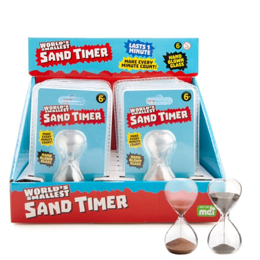 Worlds Smallest Sand Timer - Auzzistore