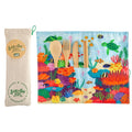 Sea Animals Eco-to-Go Bamboo Cutlery Set