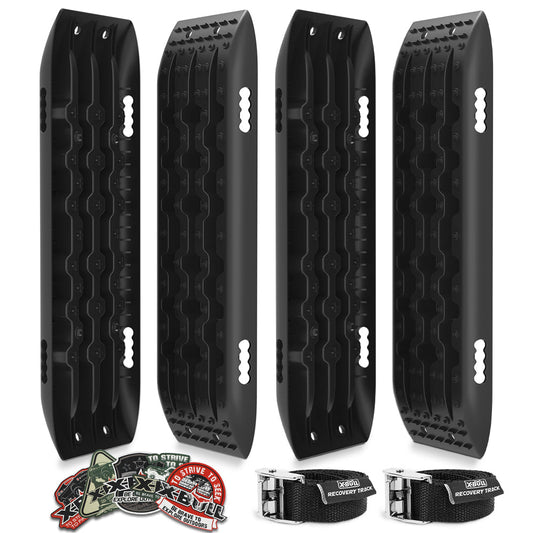 X-BULL Recovery Tracks Sand Track Mud Snow 2 pairs Gen 2.0 Accessory 4WD 4X