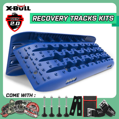 X-BULL Recovery tracks Sand Trucks Offroad With 4PCS Mounting Pins 4WDGen