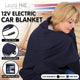 Laura Hill Heated Electric Car Blanket 150x110cm 12v - Blue – view 6
