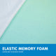 Laura Hill Cool Gel Memory Foam Mattress Topper Bamboo Fabric Cover Double – view 6