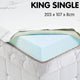 Laura Hill Cool Gel Memory Foam Mattress Topper - King Single – view 3