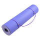 Powertrain TPE Yoga Exercise Mat Home Gym Pilates Fitness 8mm Thick in Light Purple – view 4