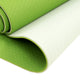 Powertrain TPE Yoga Exercise Mat Home Gym Pilates Fitness 8mm Thick in Green – view 3