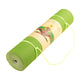 Powertrain TPE Yoga Exercise Mat Home Gym Pilates Fitness 8mm Thick in Green – view 4