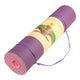 Powertrain TPE Yoga Exercise Mat Home Gym Pilates Fitness 8mm Thick in Dark Purple – view 3