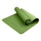 Powertrain Eco-friendly Dual Layer 6mm Yoga Mat | Olive | Non-slip Surface And Carry Strap For Ultimate Comfort And Portability – view 3
