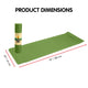Powertrain Eco-friendly Dual Layer 6mm Yoga Mat | Olive | Non-slip Surface And Carry Strap For Ultimate Comfort And Portability – view 7