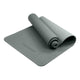 Powertrain Eco-friendly Dual Layer 6mm Yoga Mat | Slate Grey | Non-slip Surface And Carry Strap For Ultimate Comfort And Portability – view 2