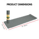 Powertrain Eco-friendly Dual Layer 6mm Yoga Mat | Slate Grey | Non-slip Surface And Carry Strap For Ultimate Comfort And Portability – view 4