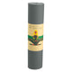 Powertrain Eco-friendly Dual Layer 6mm Yoga Mat | Slate Grey | Non-slip Surface And Carry Strap For Ultimate Comfort And Portability – view 6