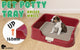 Dog Pet Potty Tray Training Toilet Raised Walls T1 WINE – view 2