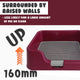 Dog Pet Potty Tray Training Toilet Raised Walls T1 WINE – view 3