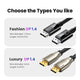 UGREEN 80394 DP V1.4 Male to Male Plastic Case Braided Cable 5M – view 7