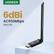 UGREEN 90339 AC650 High-Gain Dual Band Wireless USB Adapter – view 3