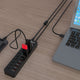 Simplecom CHU810 48W 10-Port USB 3.0 Hub and Charger with Individual Switches 12V/4A Power Adapter BC1.2 Fast Charging – view 7