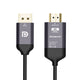 Simplecom DA211 Active DisplayPort to HDMI 2.0 Cable 2M 4K@60Hz – view 3 - Auzzistore