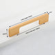 Slim Design Kitchen Cabinet Handles Drawer Bar Handle Pull Gold 128MM – view 2