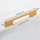 Slim Design Kitchen Cabinet Handles Drawer Bar Handle Pull Gold 160MM – view 2