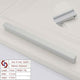 Zinc Kitchen Cabinet Handles Drawer Bar Handle Pull Silver160mm – view 2