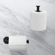 Toilet Paper Holder Self Adhesive Black Bathroom Paper Roll Holder Roll Holder 304 – view 6