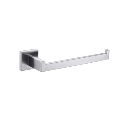 Square Hand Towel Holder Ring Wall Mounted Modern Towel Bar Bathroom Kitchen