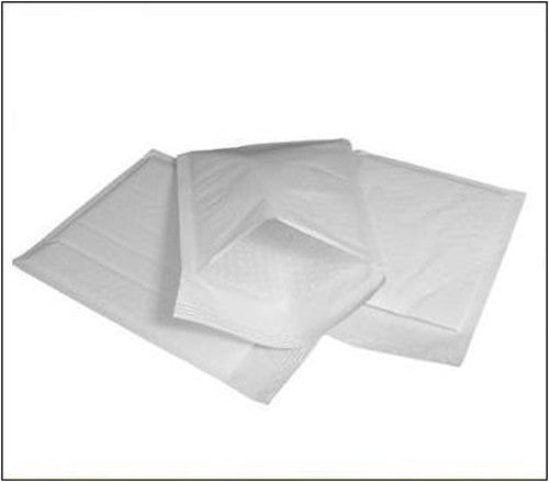 10 Piece Pack - 22.5cm x 15cm White Bubble Padded Envelope Bag Post Courier Shipping SMALL Self Seal