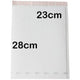 10 Piece Pack - 28 x 23cm White Bubble Padded Envelope Bag Post Courier Mailer Shipping Safe Fragile Self Seal – view 4