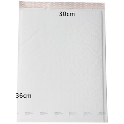 10 Piece Pack -360x300mm White Bubble Padded Bag Post Courier Shipping Mailer Envelope