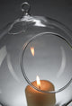 4 x Hanging Clear Glass Ball Tealight Candle Holder  - 10cm Diameter / High - Wedding Globe Decoration Terrarium Succulent Plant Mini Garden Holder Decor Craft Gift – view 5