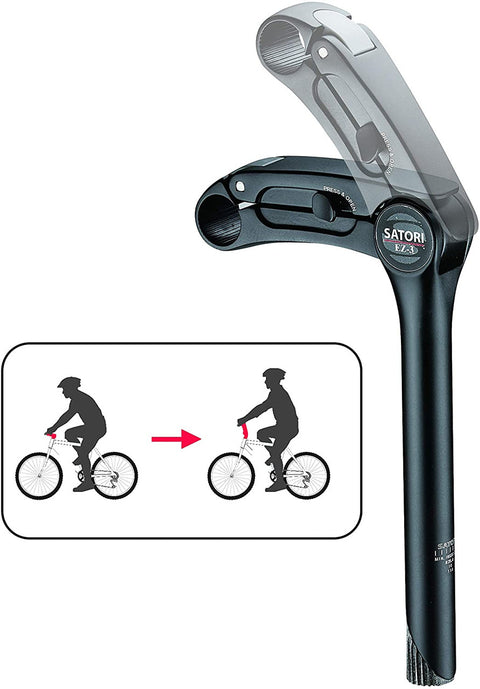 Satori EZ3 Quill Height Adjustable Stem MTB Mountain Quick Release - Auzzistore
