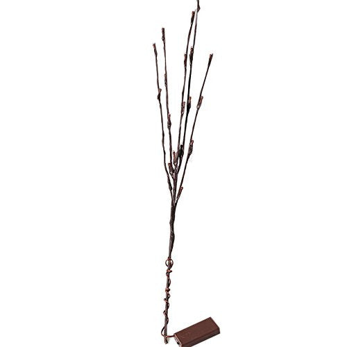LED Light Bunch Stem - Warm White BATTERY fairy lights - 50cm high 20 bulbs/petals - Auzzistore