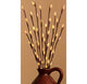 LED Light Bunch Stem - Warm White BATTERY fairy lights - 50cm high 20 bulbs/petals – view 3