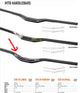 Satori EVO 35 Large - 355mm Rise Handlebar - Black MTB Trekking Universal 780mm Long – view 2