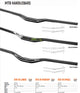 Satori EVO 35 Large - 355mm Rise Handlebar - Black MTB Trekking Universal 780mm Long – view 4