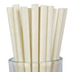 50 Pack White Drinking Straws Biodegradable Eco Paper Birthday Party Event Bistro Bar Cafe Take Away – view 2