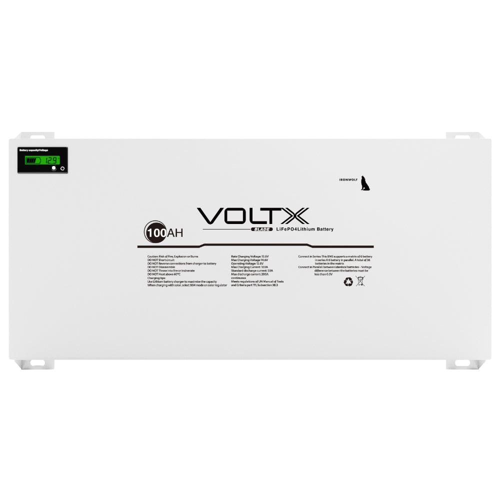 VoltX 12V Lithium Battery 100Ah Blade | Auzzi Store