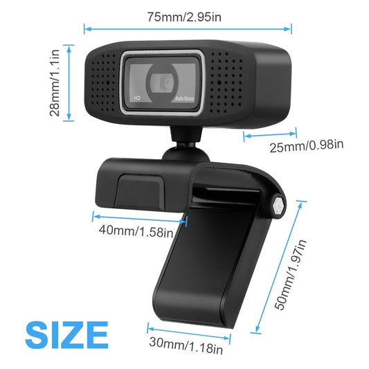 WEB Camera A15 Full HD 1080P | Auzzi Store