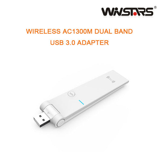 WINSTAR WIRELESS AC1300M DUAL BAND USB 3.0 ADAPTER | Auzzi Store